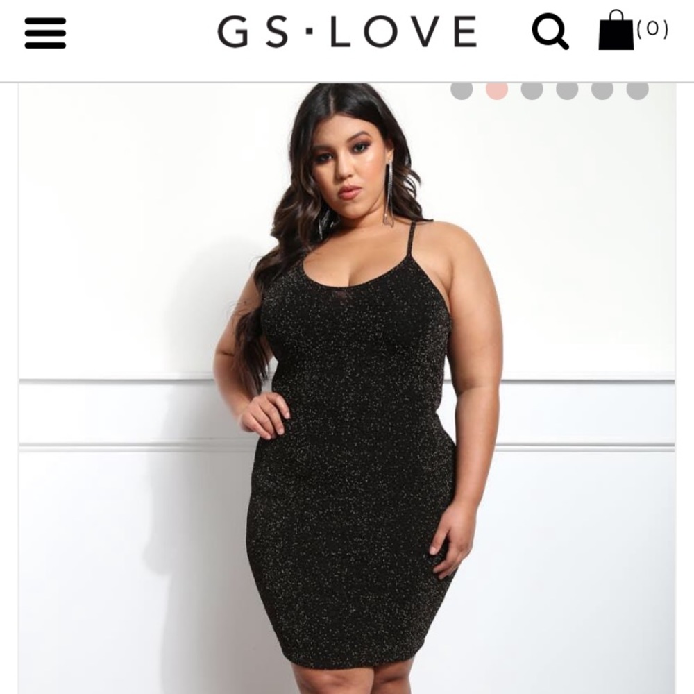 Gorgeous fitted glitter dress!